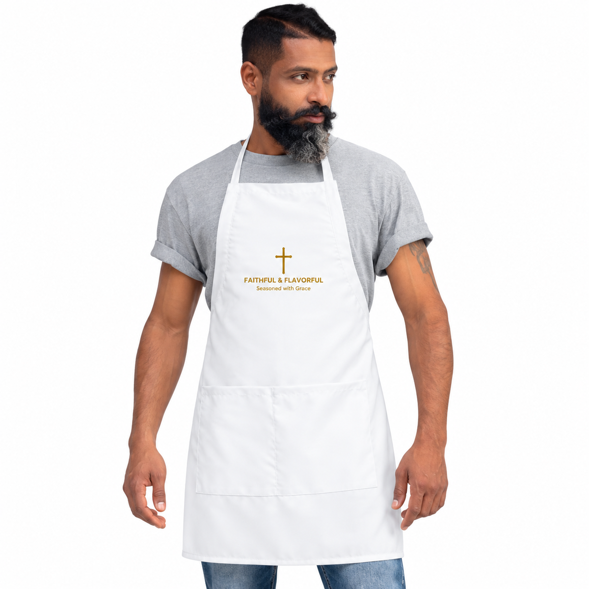 Faithful & Flavorful Apron